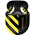 Black and Yellow Stripes Google Pixel Buds Skin